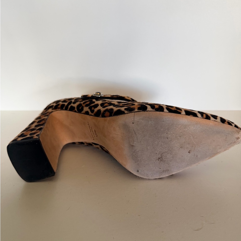 Kate Spade Leopard Print Maren Heels - Picture 2 of 3